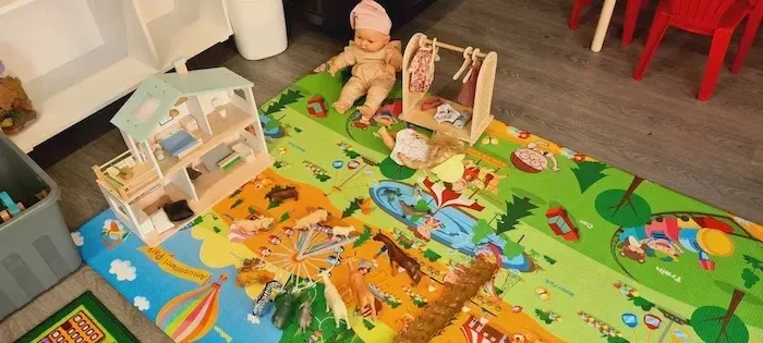 toys and kids mat